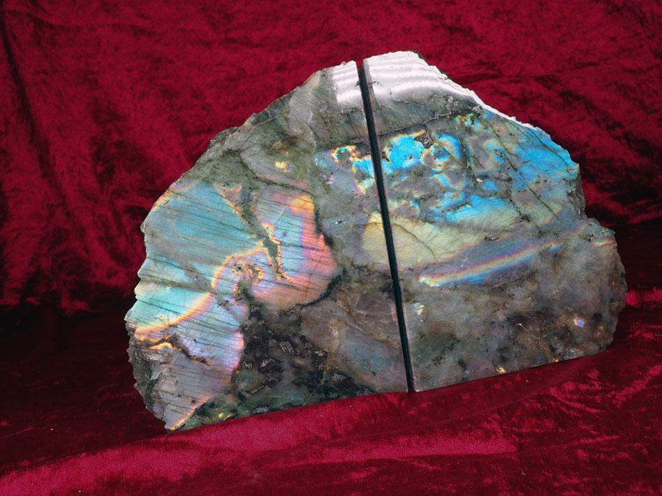 242 Serre-livres en Labradorite