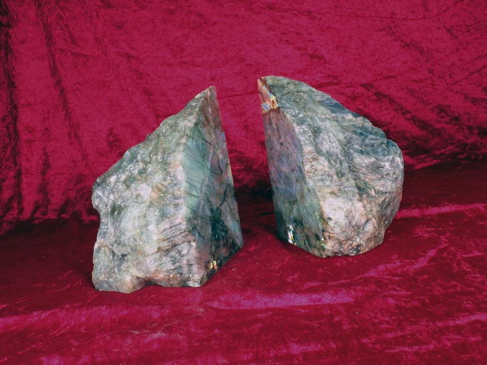 242 Serre-livres en Labradorite